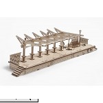 Railway Platform by Ugears is Mechanical 3D Puzzle Wooden Brainteaser for Kids Teens and Adults  B01J1W0RI2